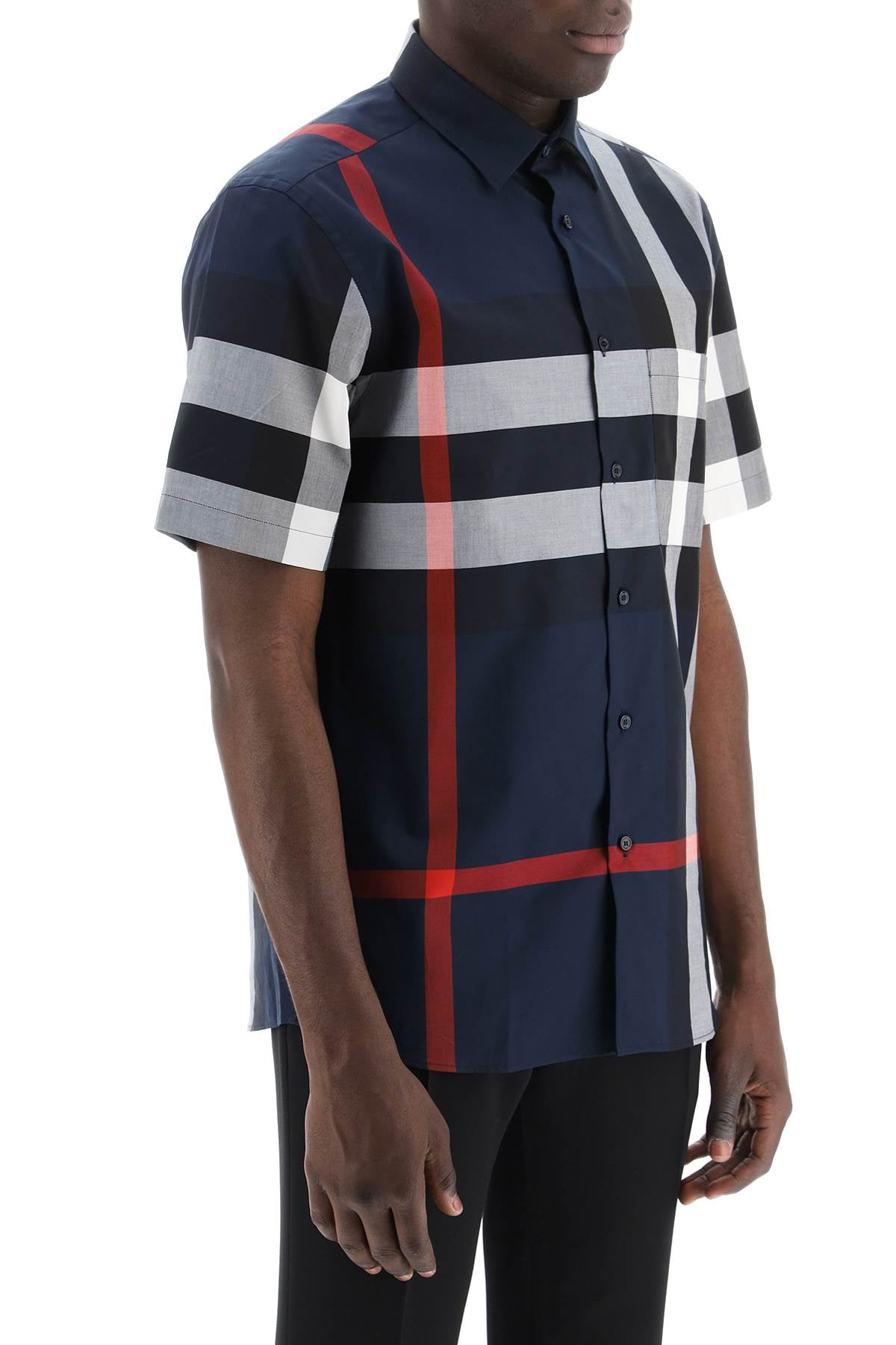 Burberry short sleeve summerton shirt - VivaceVenus