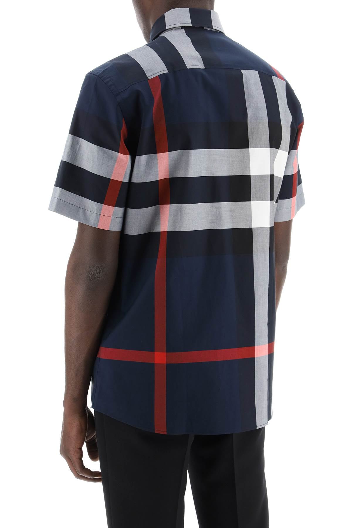 Burberry short sleeve summerton shirt - VivaceVenus