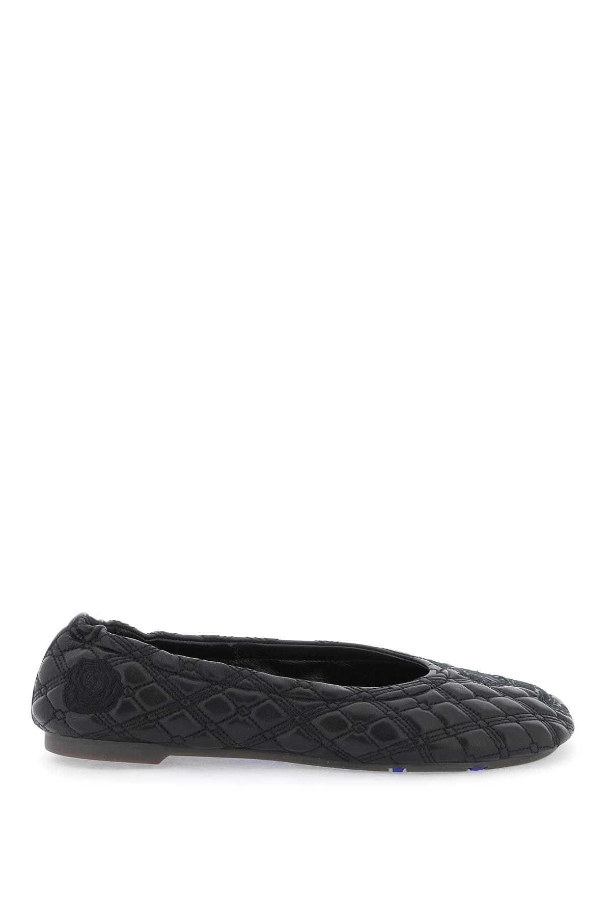 Burberry quilted leather sadler ballet flats - VivaceVenus