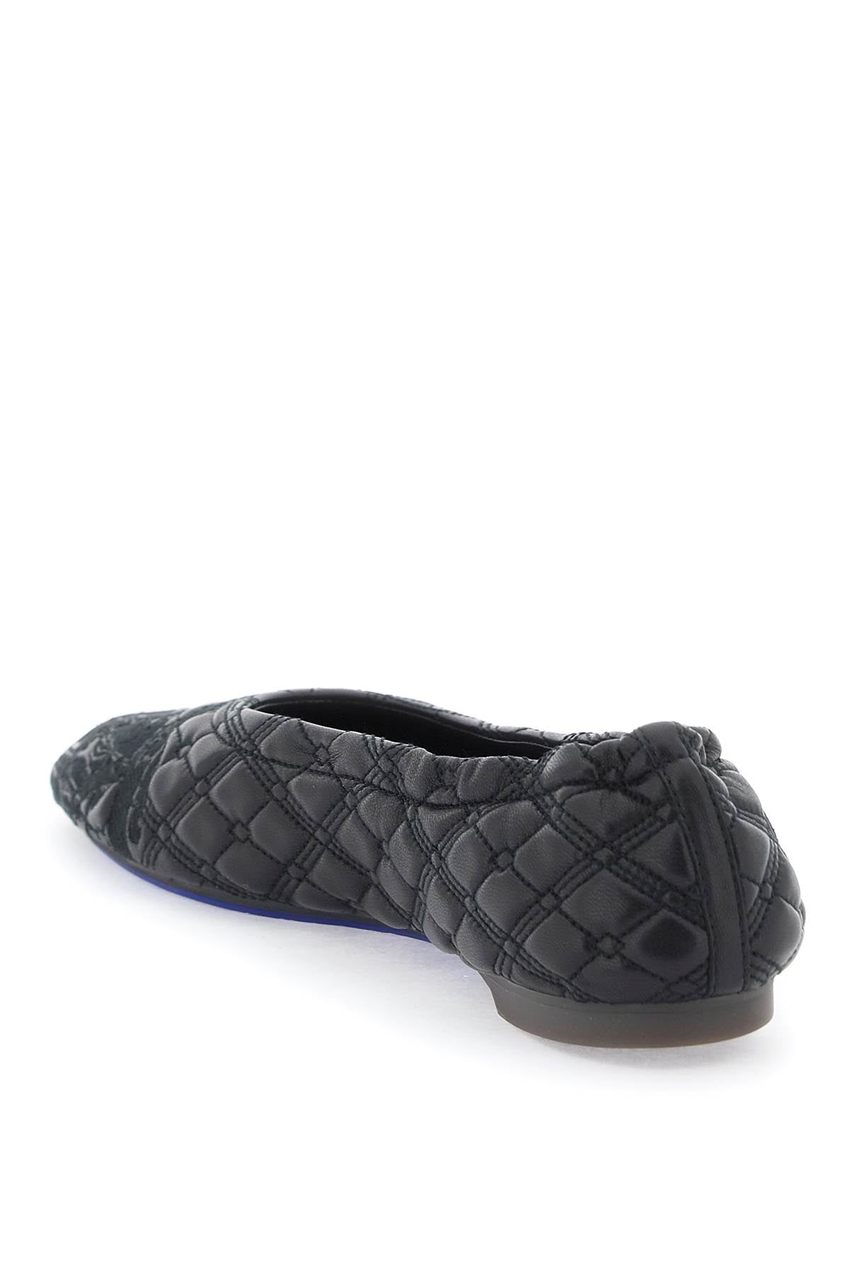 Burberry quilted leather sadler ballet flats - VivaceVenus