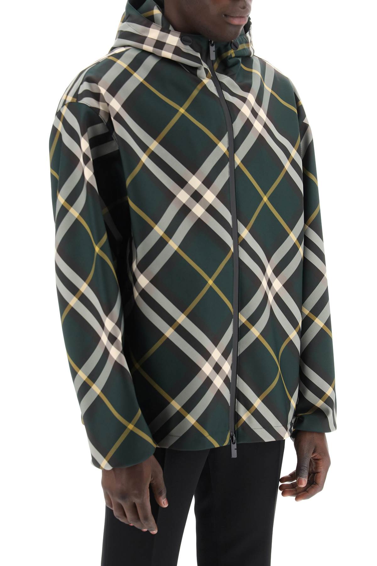 Burberry ered hooded jacket - VivaceVenus