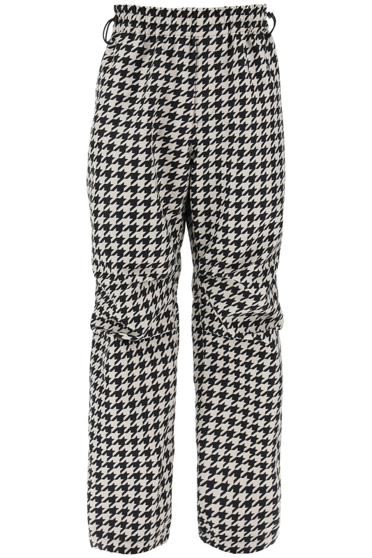 Burberry workwear pants in houndstooth - VivaceVenus