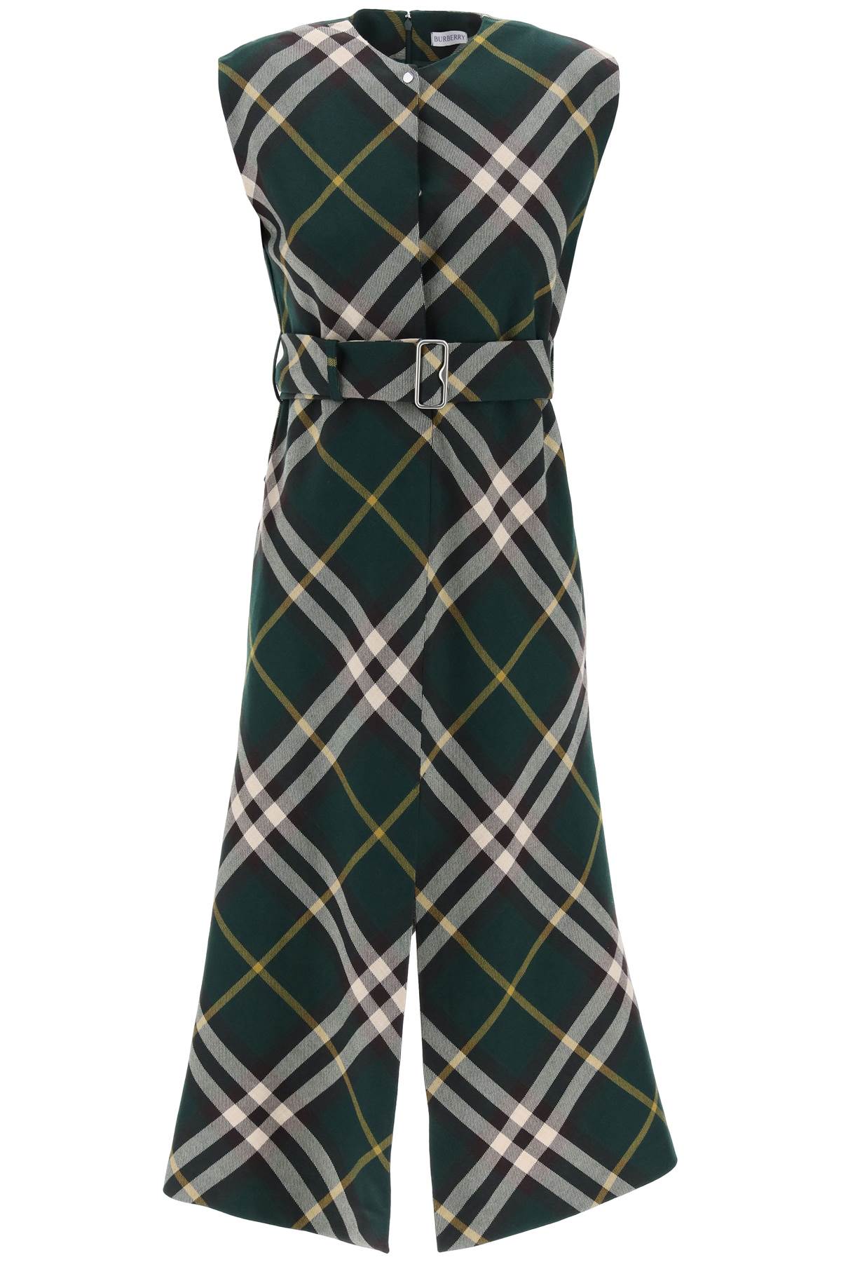 Burberry ered wool midi dress - VivaceVenus