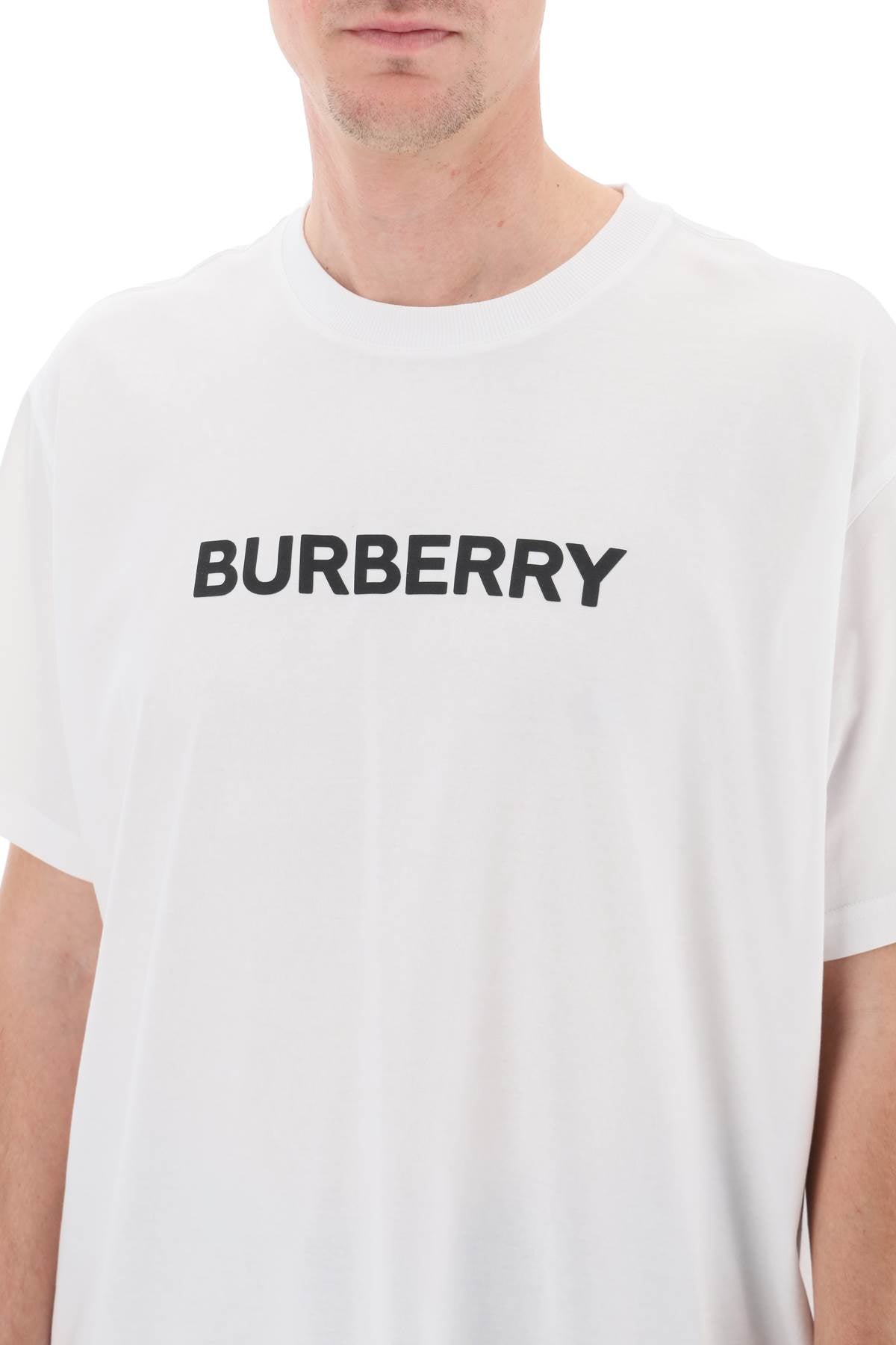 Burberry harriston t-shirt with logo print - VivaceVenus