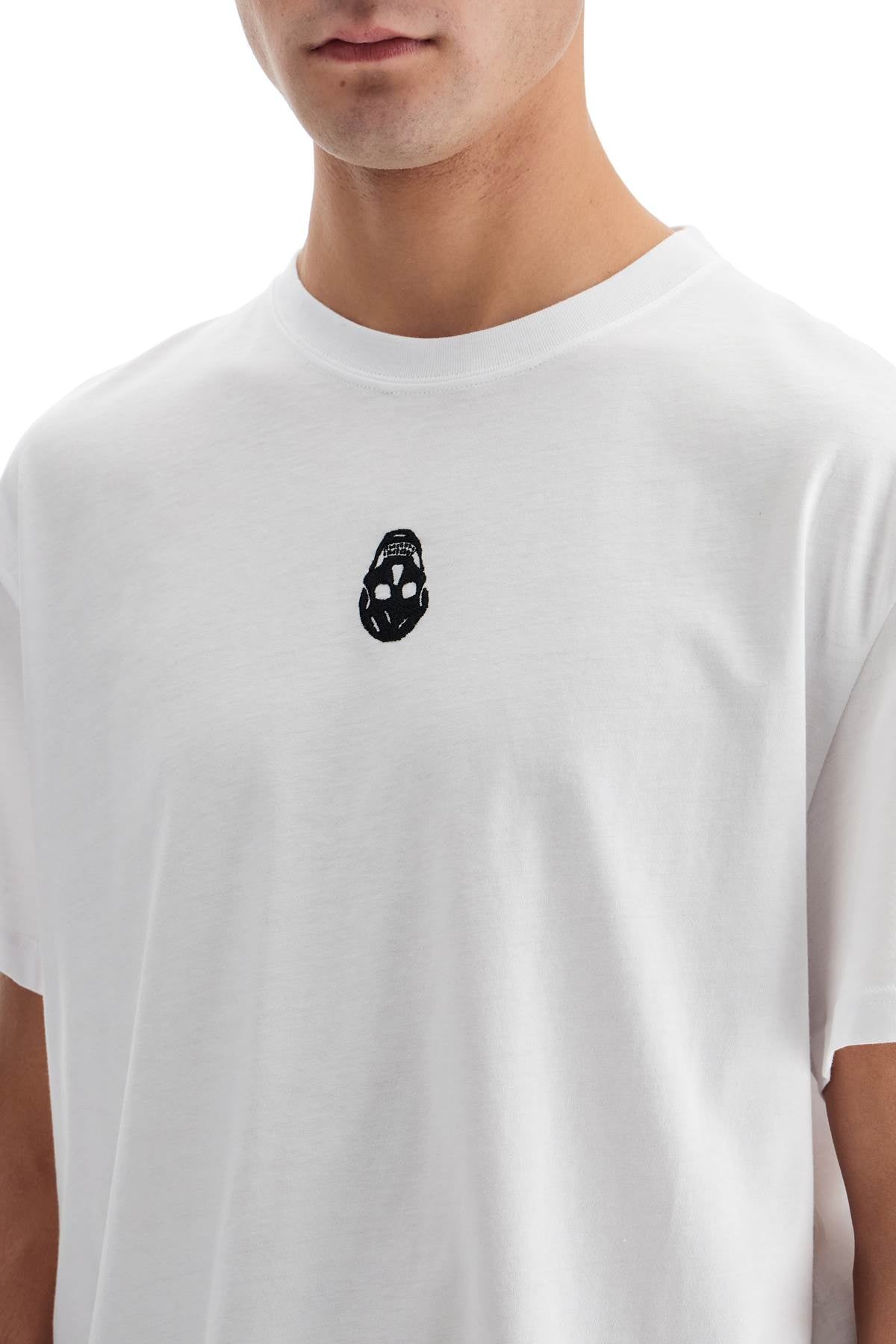 Alexander Mcqueen skull embroidered t-shirt - VivaceVenus