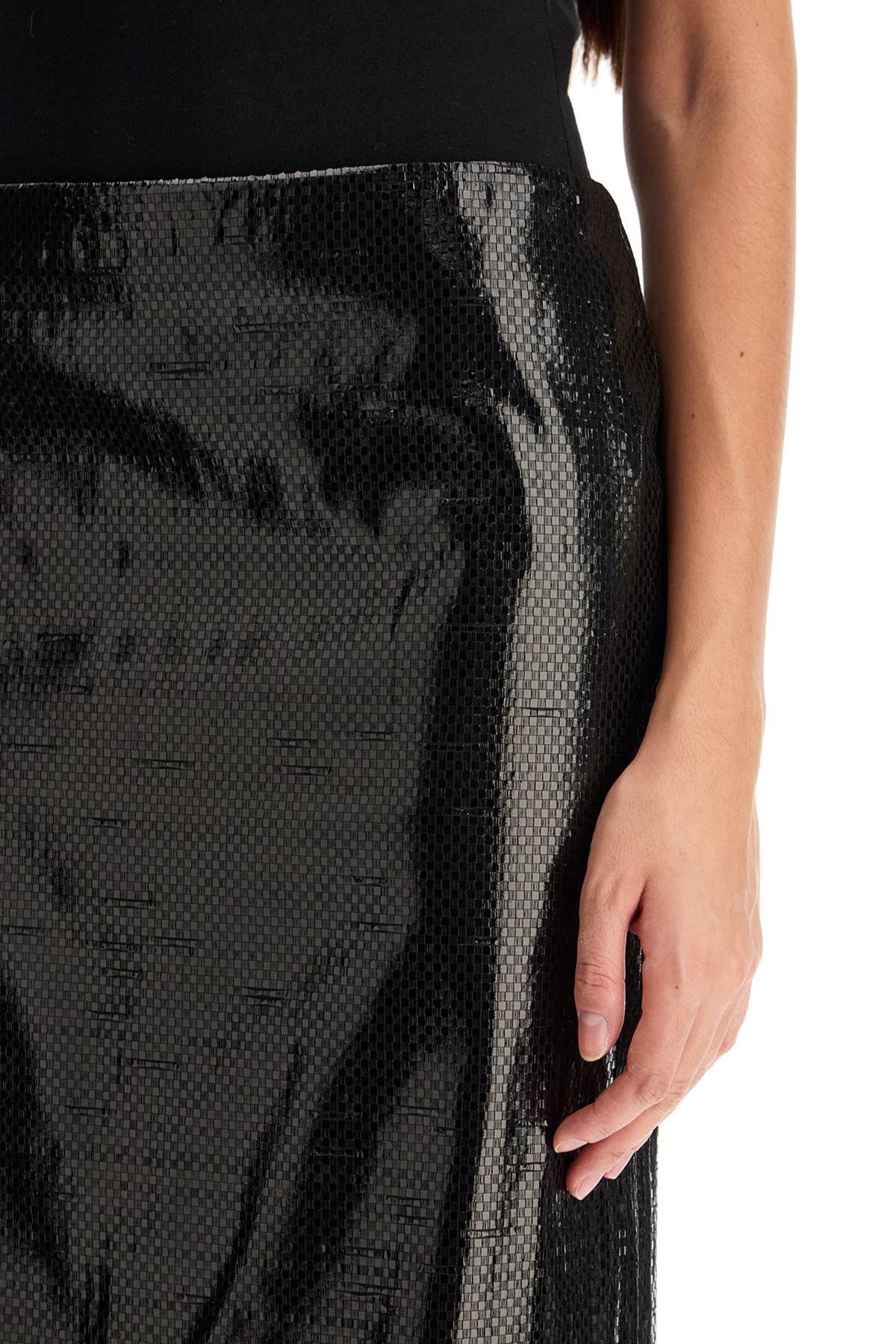 Alexander Mcqueen silk tarpaulin skirt - VivaceVenus