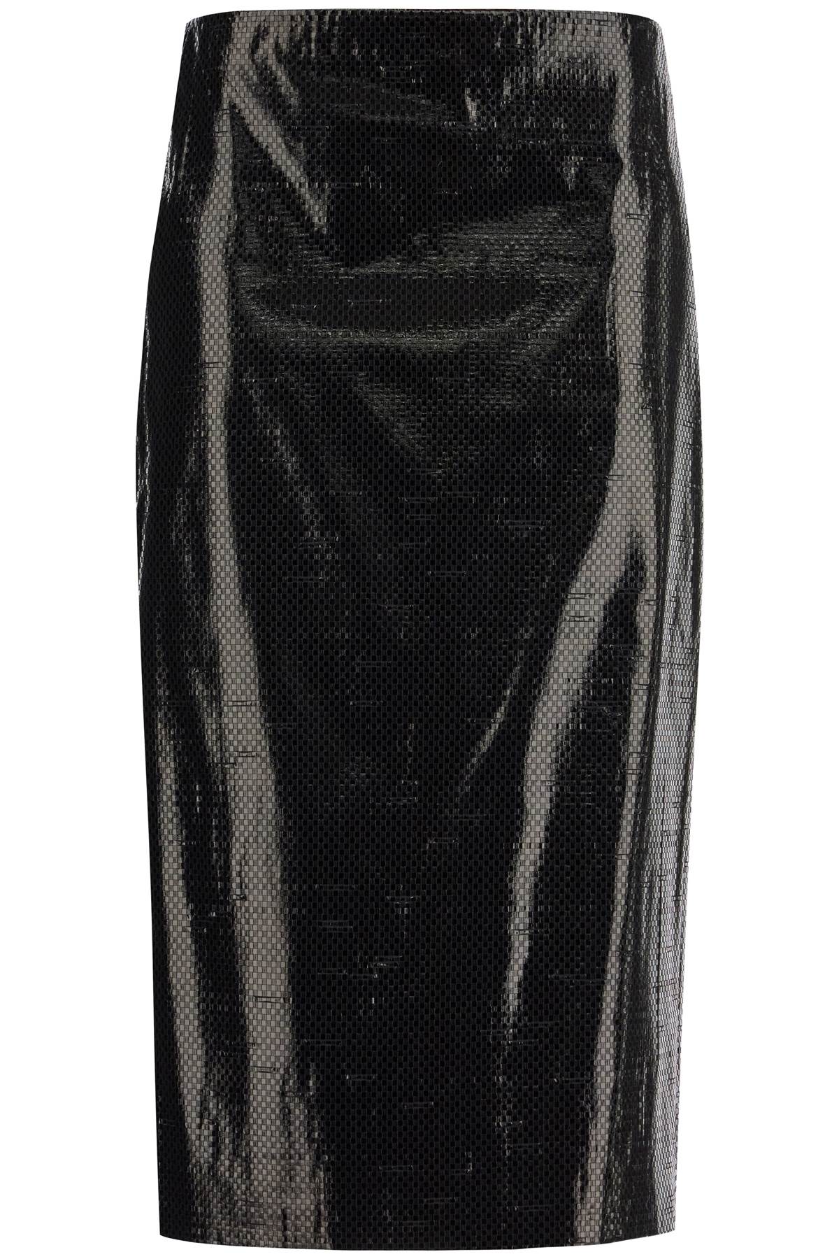 Alexander Mcqueen silk tarpaulin skirt - VivaceVenus