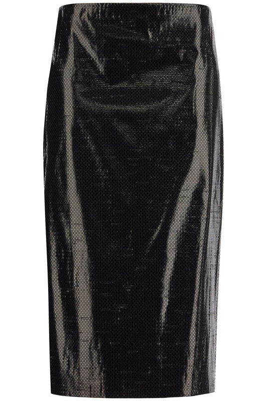 Alexander Mcqueen silk tarpaulin skirt - VivaceVenus