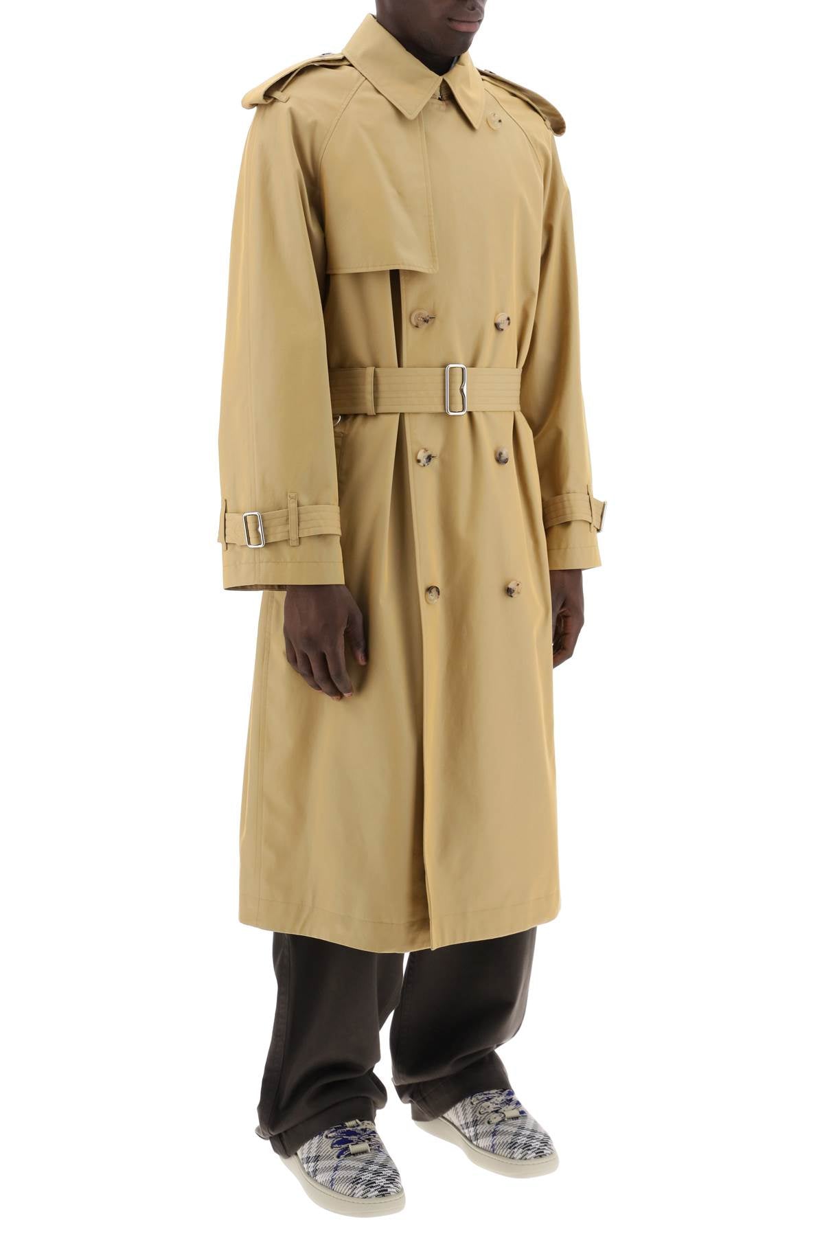 Burberry long iridescent trench - VivaceVenus