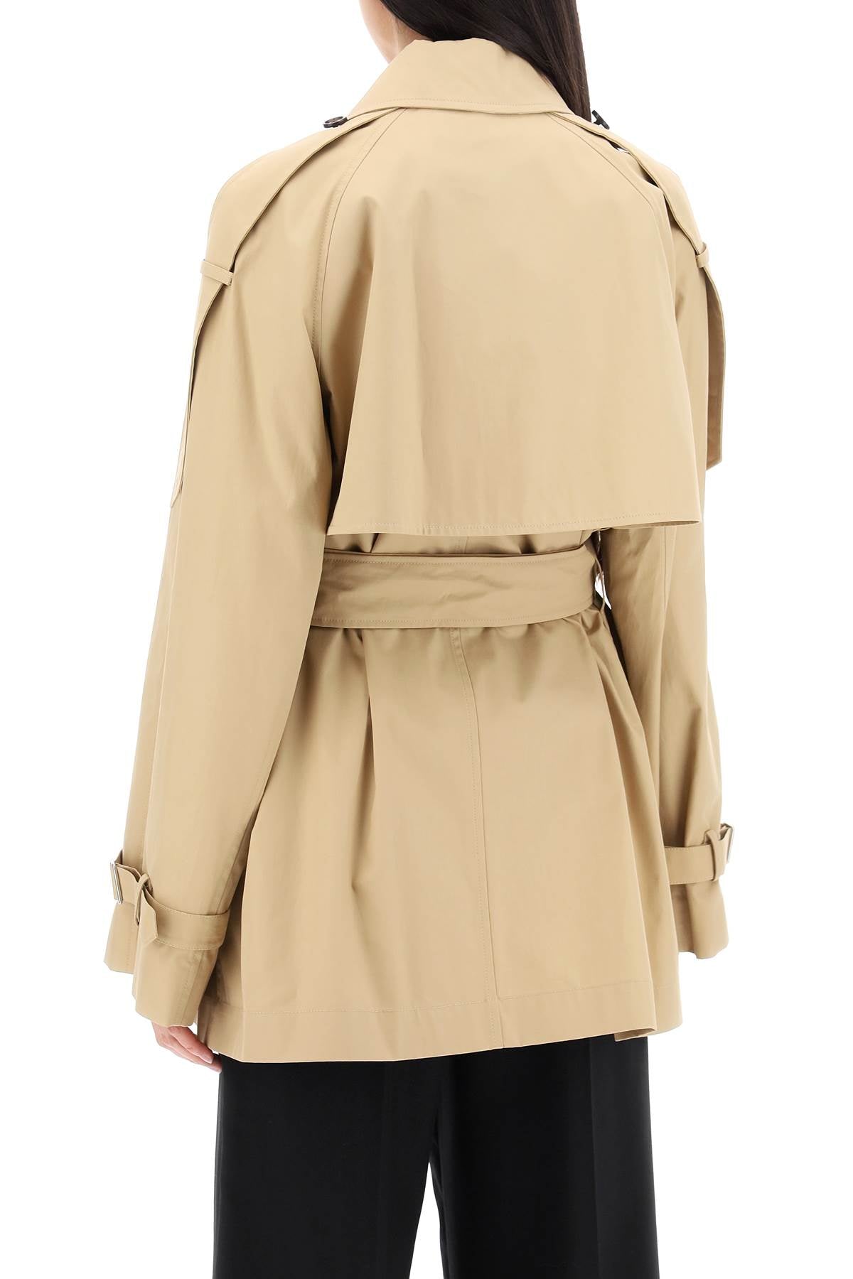 Burberry double-breasted midi trench coat - VivaceVenus