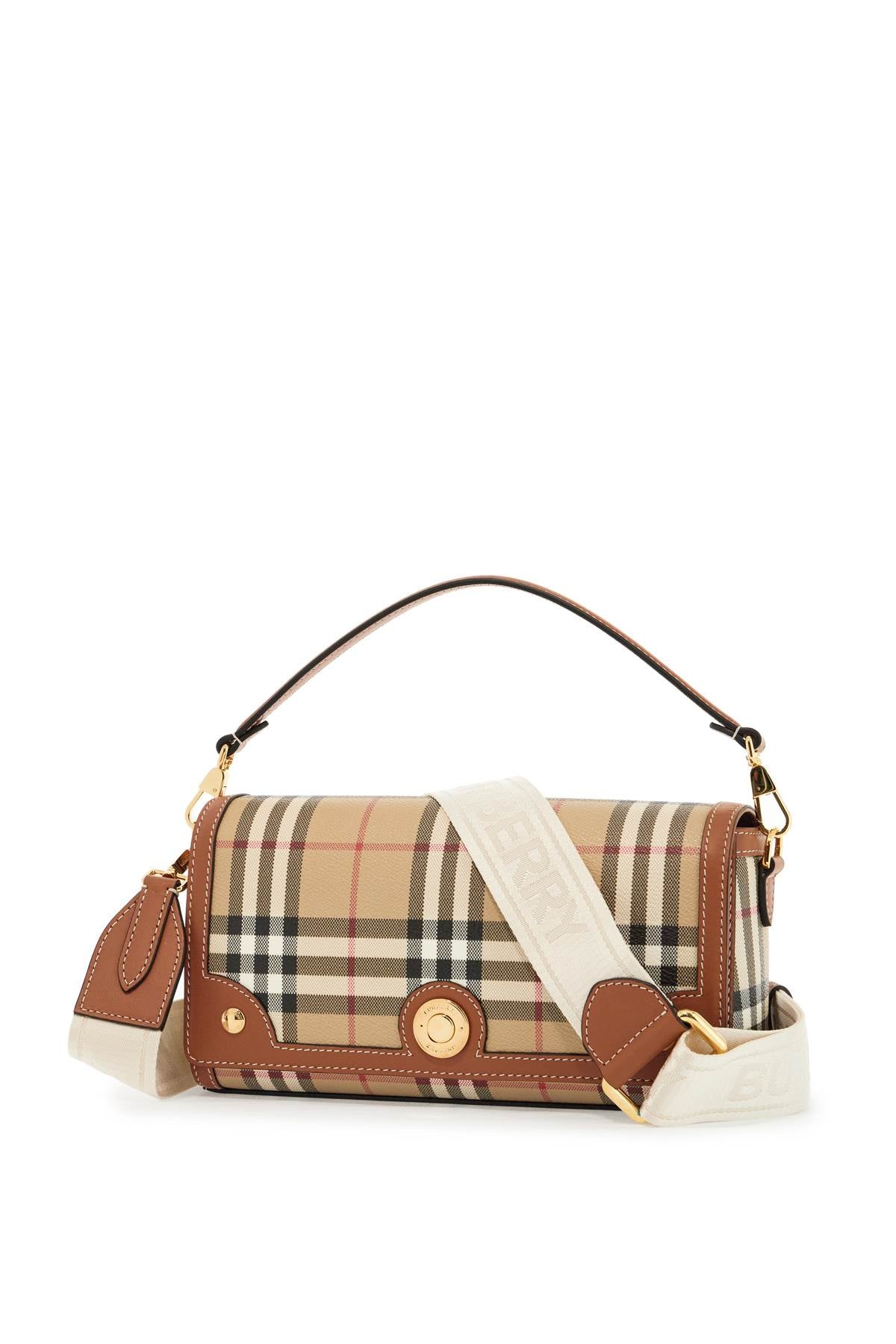 Burberry 'shoulder bag with check pattern notes - VivaceVenus