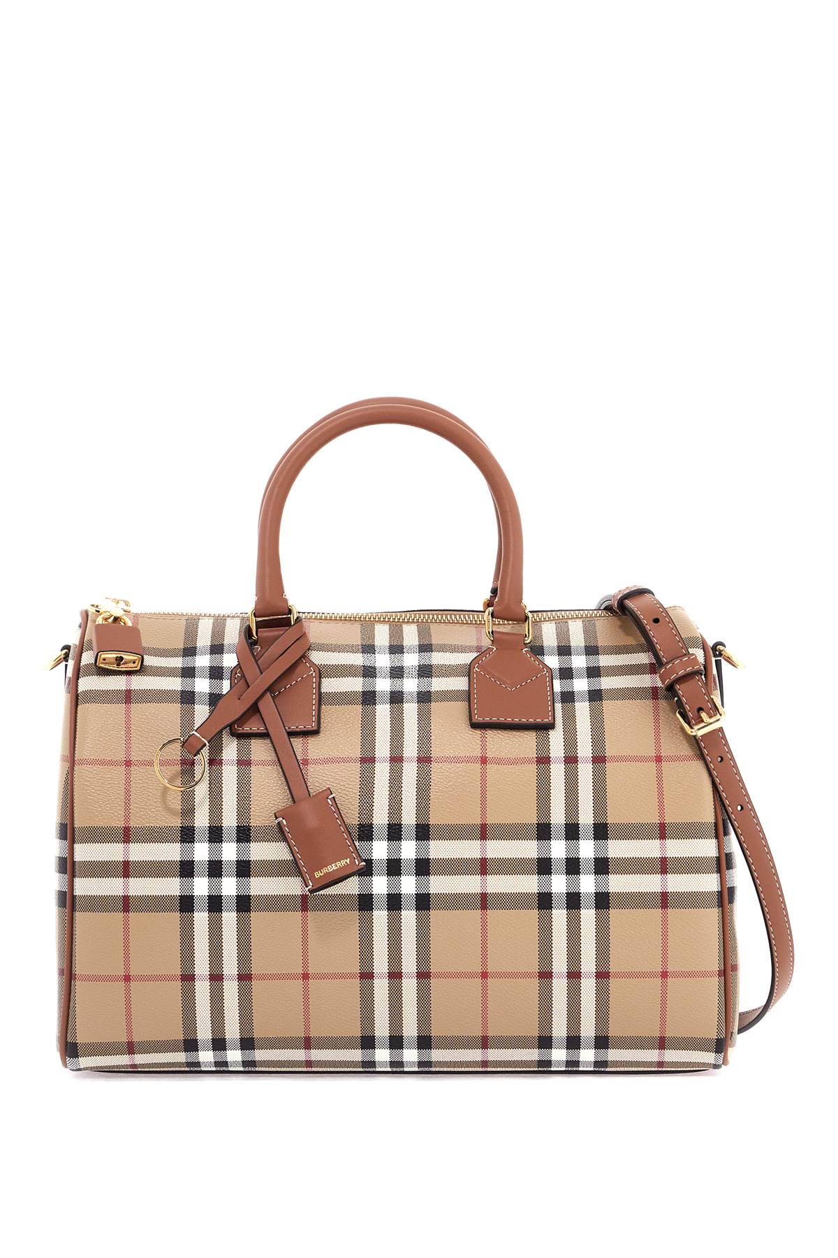 Burberry 'check media bowling bag' - VivaceVenus