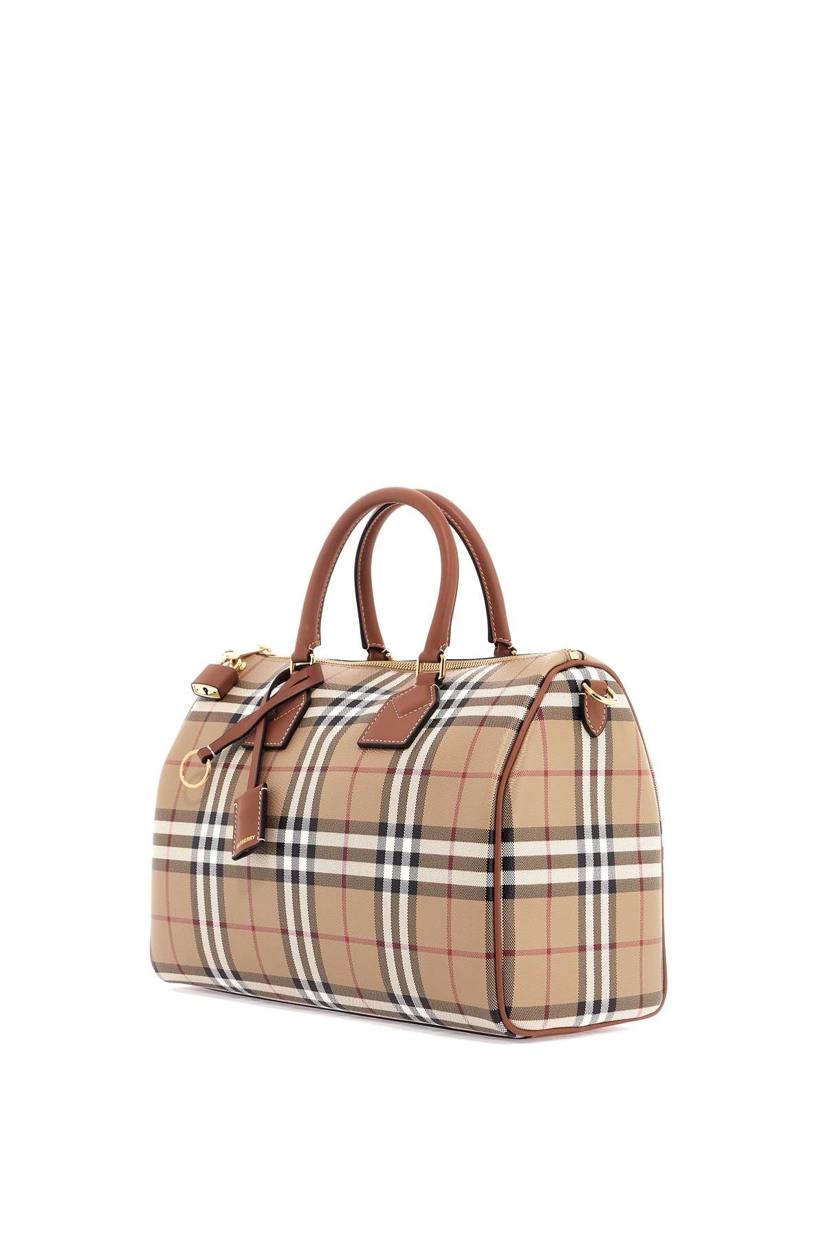 Burberry 'check media bowling bag' - VivaceVenus