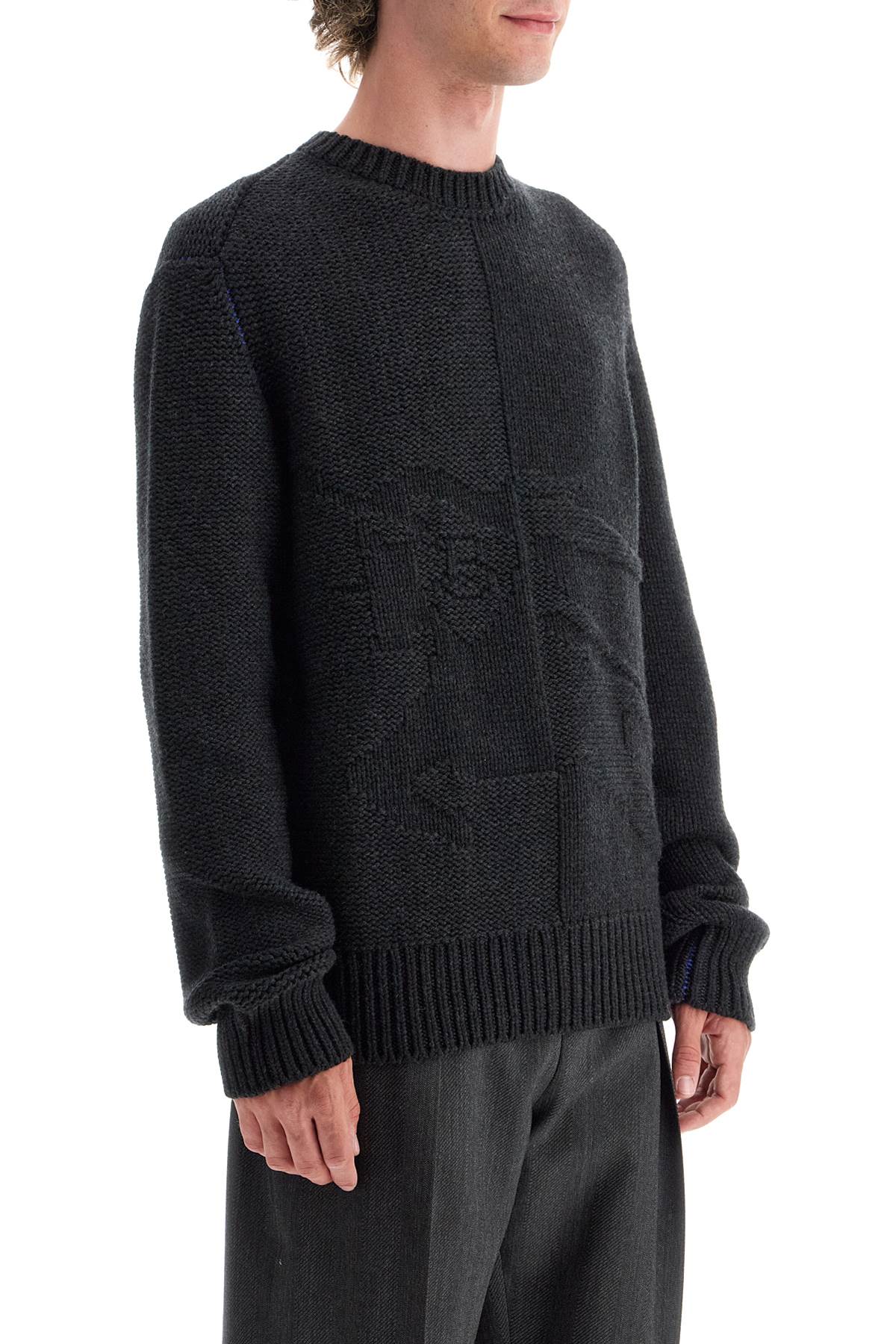 Burberry cashmere sweater with ekd design - VivaceVenus