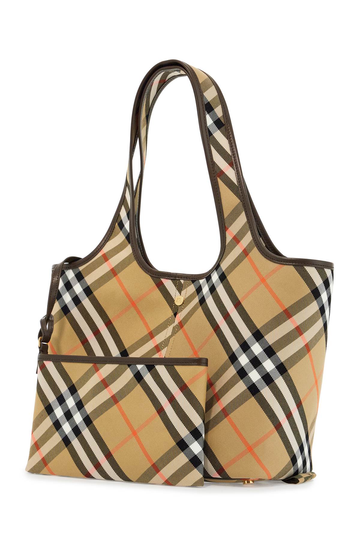 Burberry ered\n\nsmall checkered tote bag - VivaceVenus