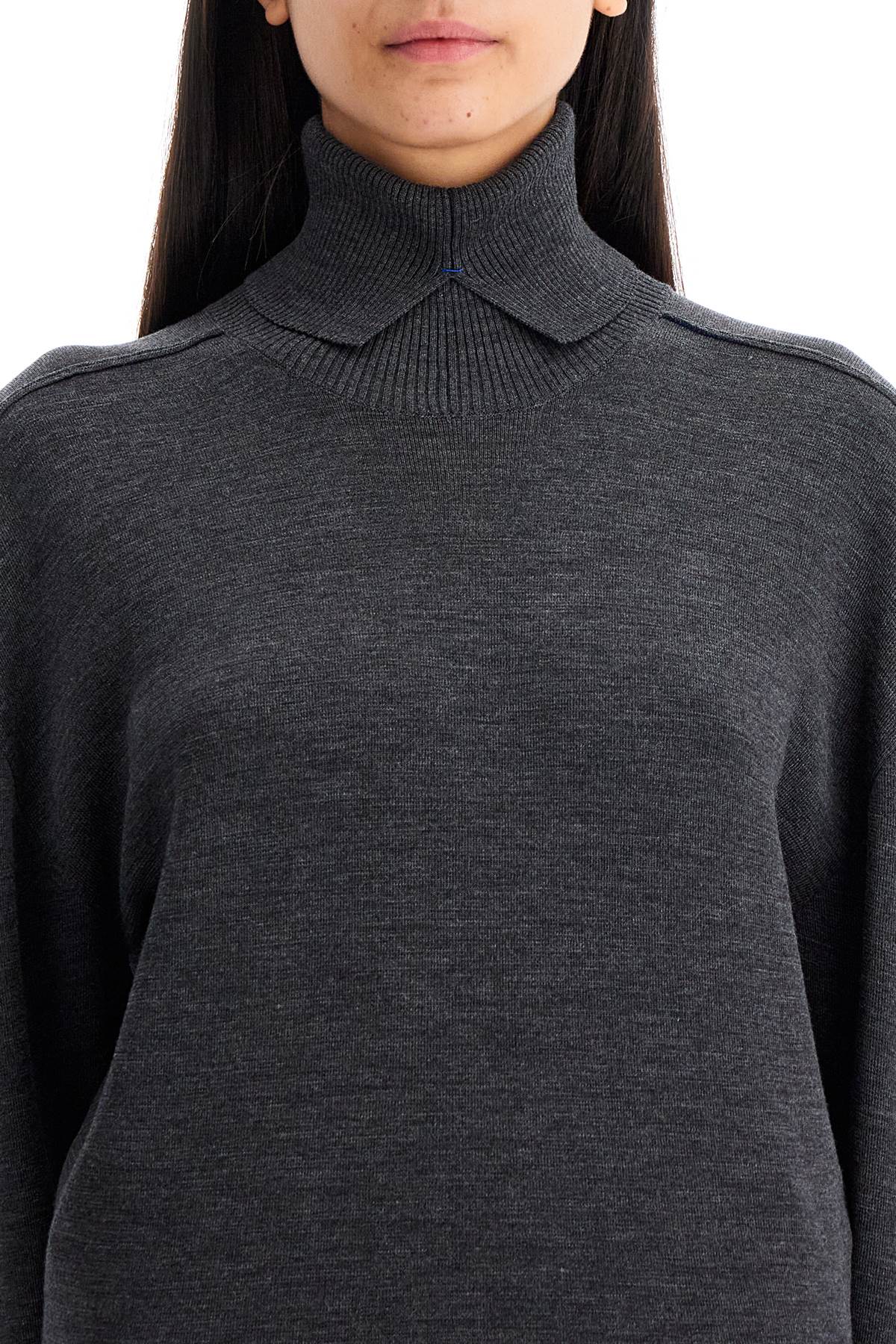 Burberry high-neck wool pullover sweater - VivaceVenus