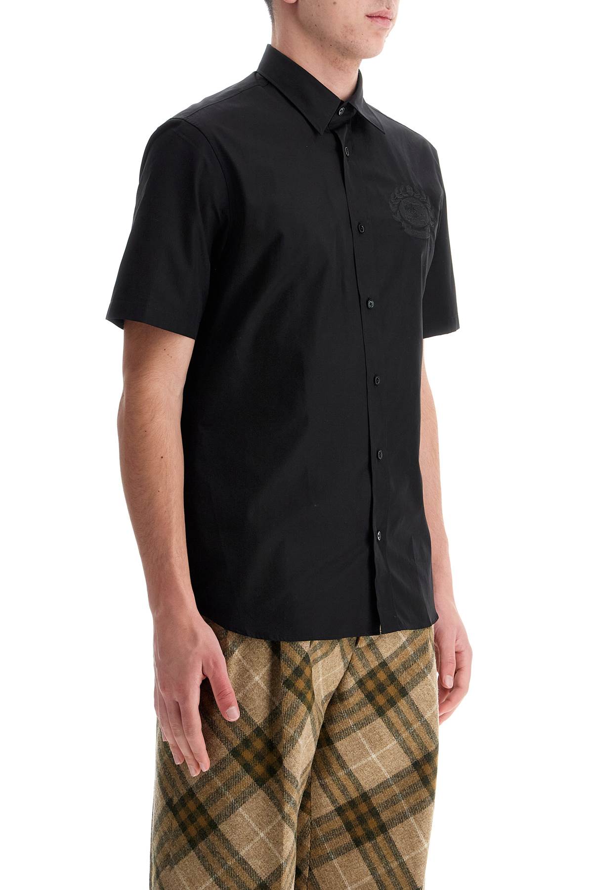 Burberry short-sleeved shirt with ekd - VivaceVenus