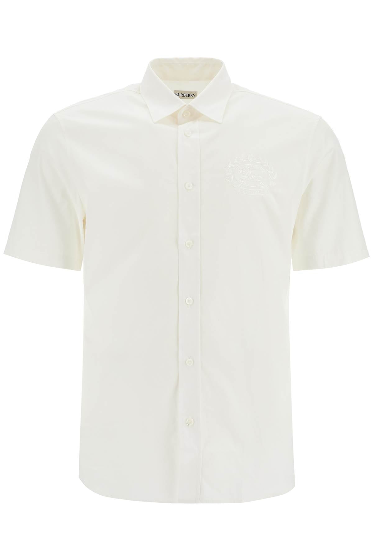 Burberry short-sleeved shirt with ekd - VivaceVenus