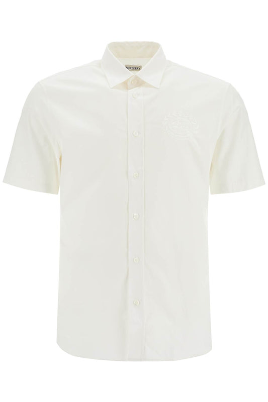 Burberry short-sleeved shirt with ekd - VivaceVenus