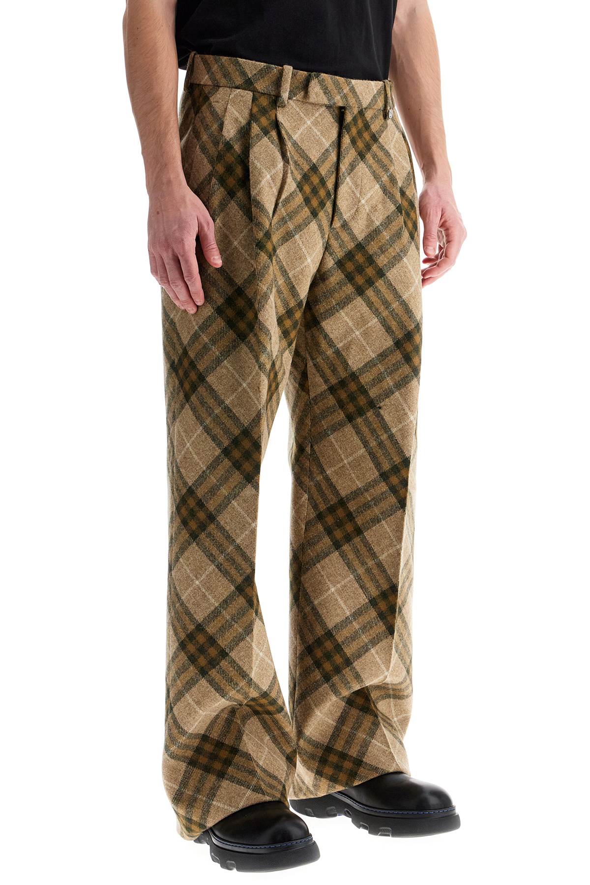 Burberry ered wool tailored trousers - VivaceVenus