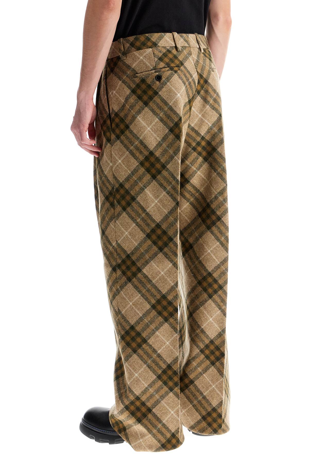 Burberry ered wool tailored trousers - VivaceVenus