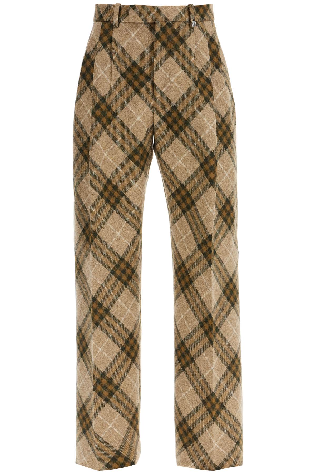 Burberry ered wool tailored trousers - VivaceVenus