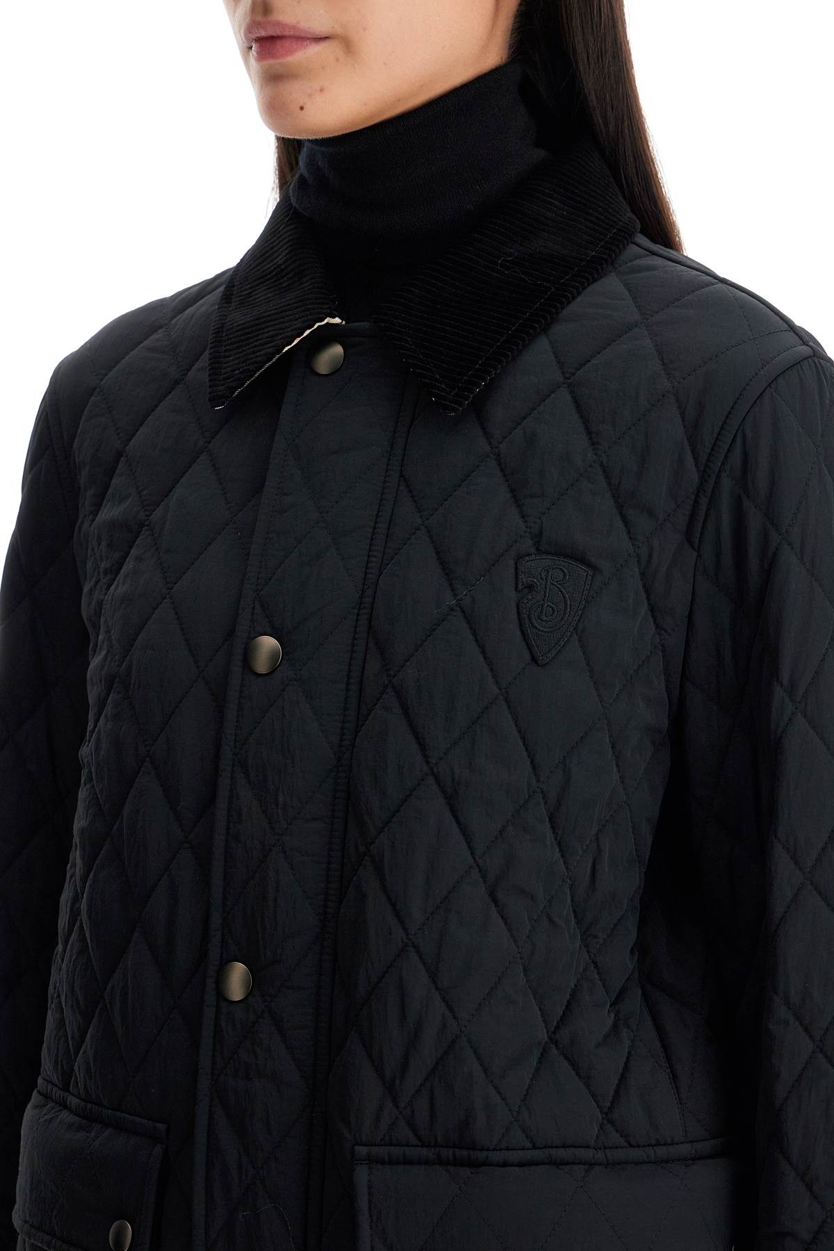 Burberry b shield quilted jacket - VivaceVenus