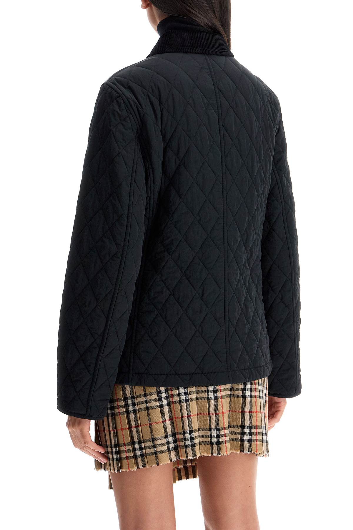 Burberry b shield quilted jacket - VivaceVenus