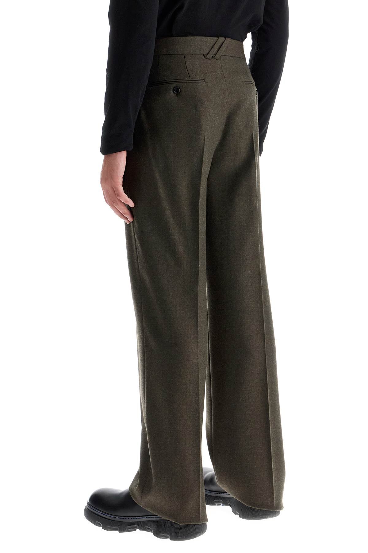 Burberry wool twill trousers in eight - VivaceVenus