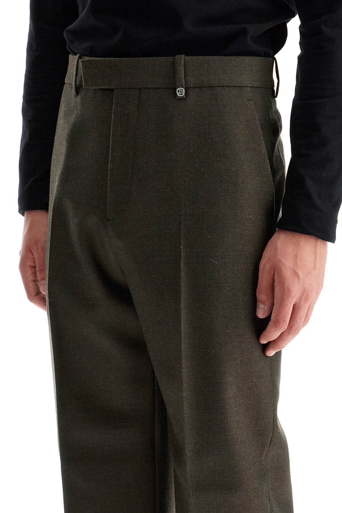 Burberry wool twill trousers in eight - VivaceVenus