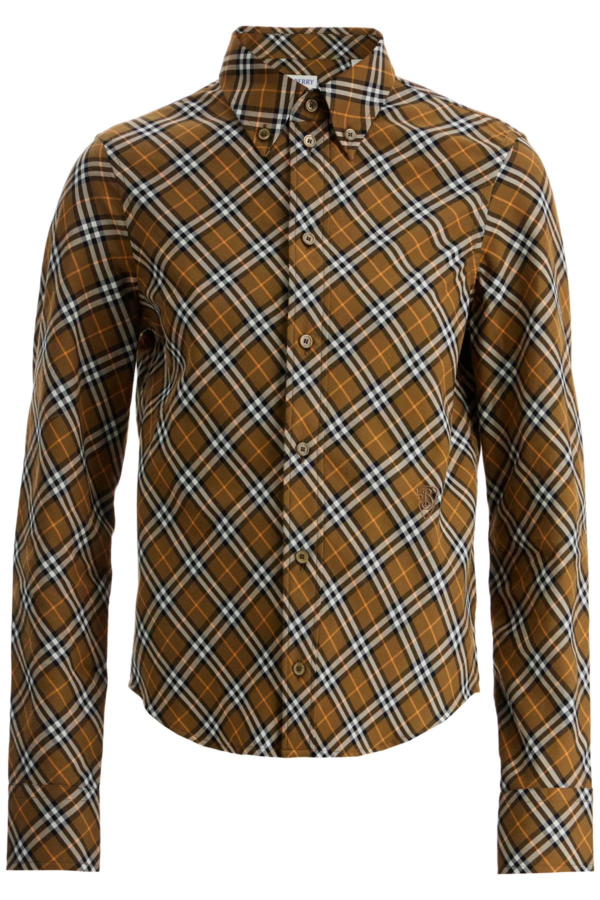 Burberry ered shirt with button-down collar - VivaceVenus