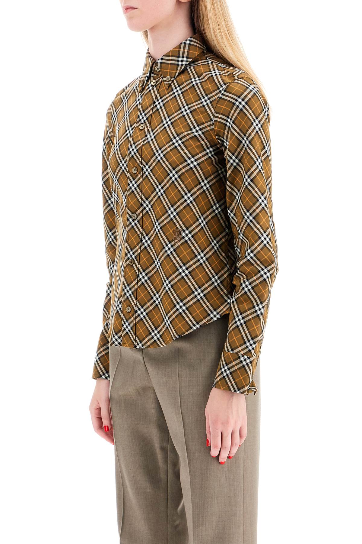 Burberry ered shirt with button-down collar - VivaceVenus