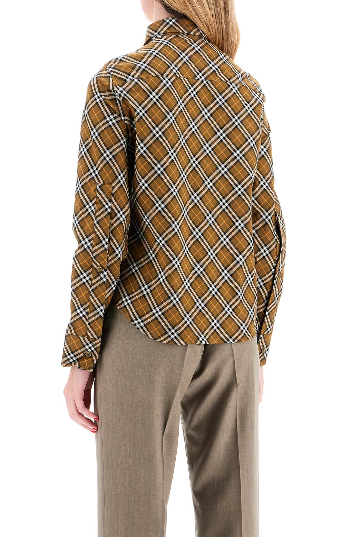 Burberry ered shirt with button-down collar - VivaceVenus