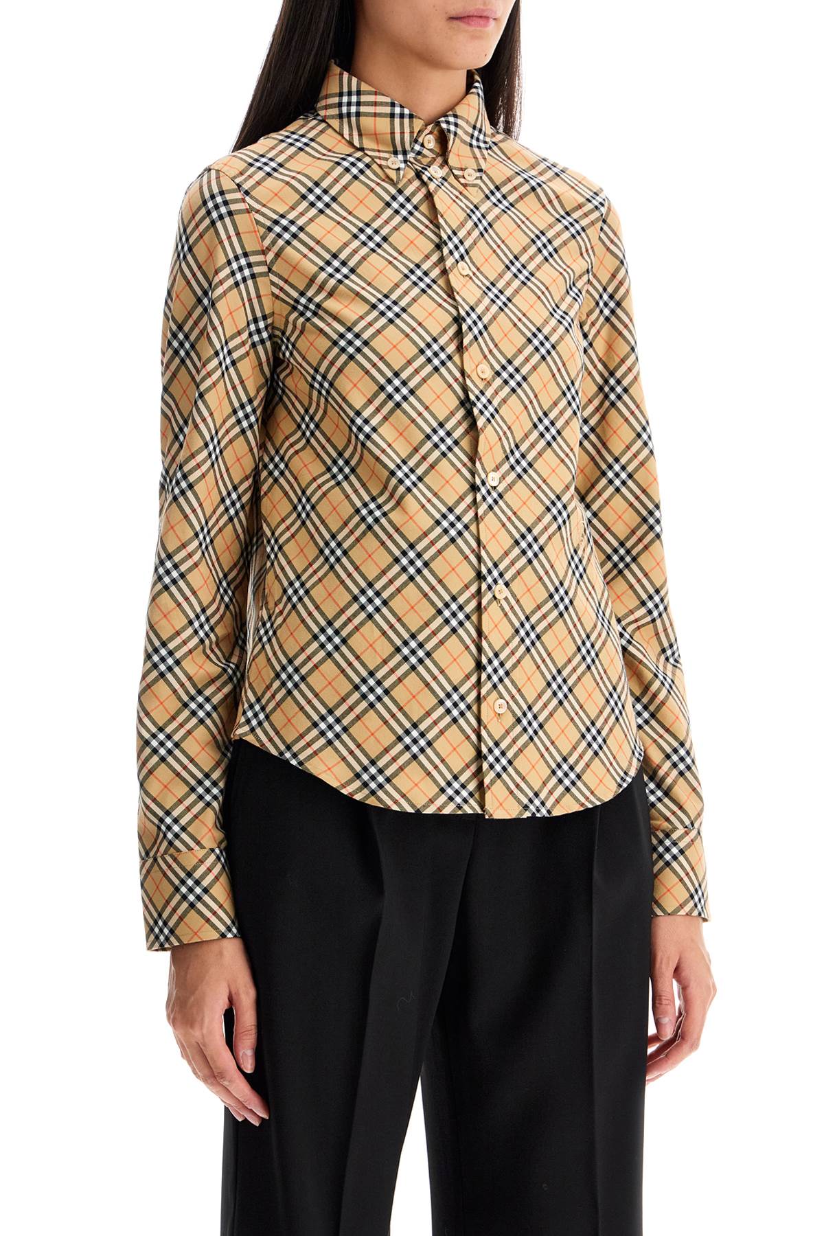 Burberry ered shirt with button-down - VivaceVenus