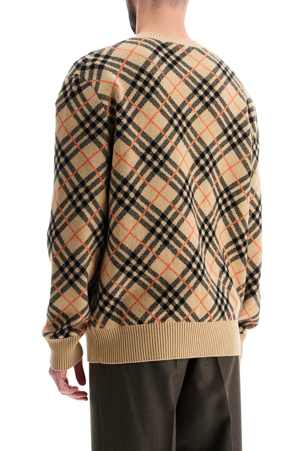 Burberry cashmere check pullover swe - VivaceVenus