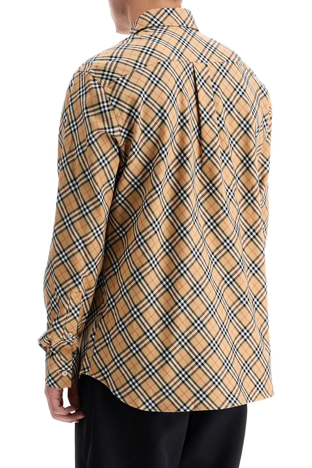 Burberry ered cotton shirt - VivaceVenus