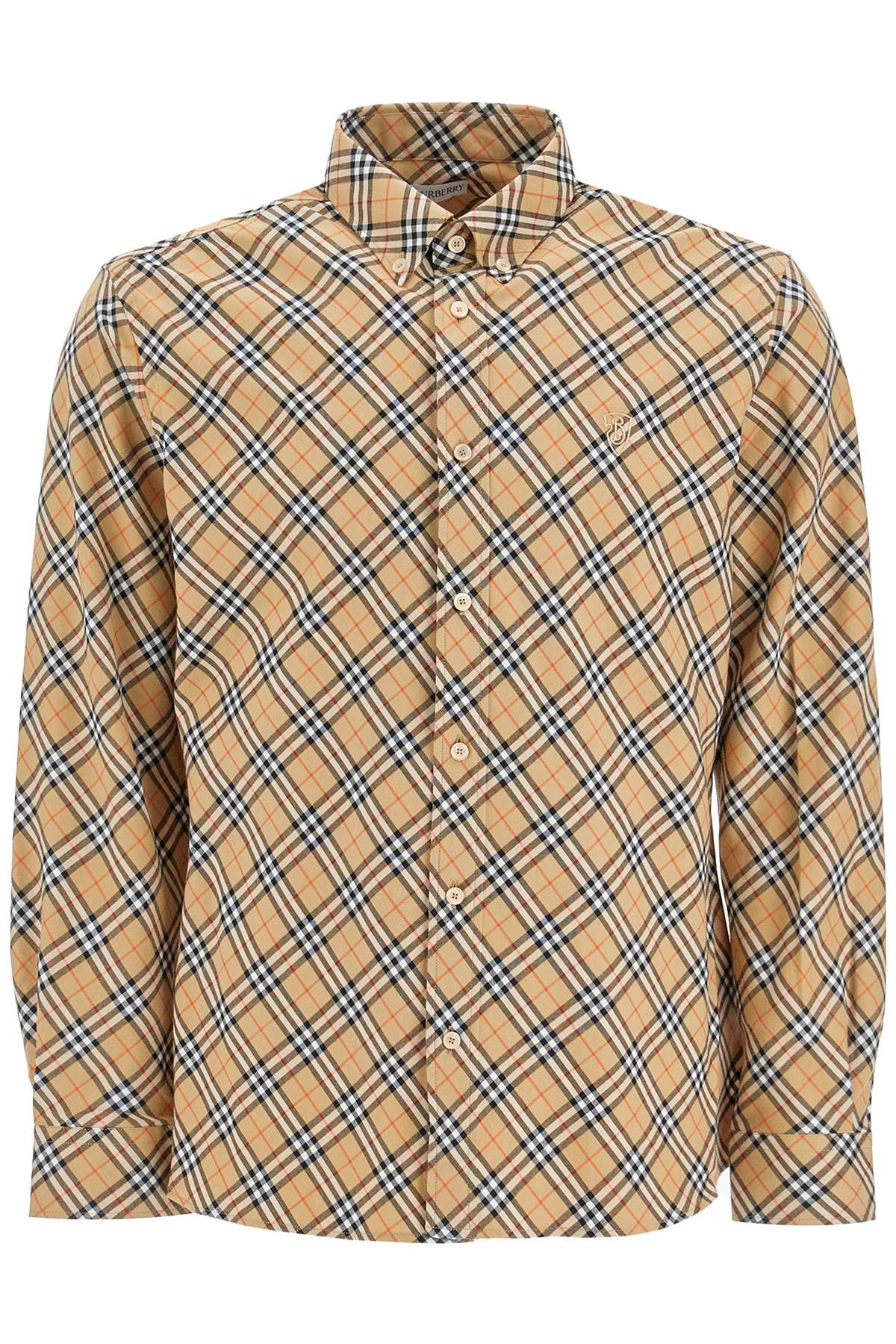 Burberry ered cotton shirt - VivaceVenus