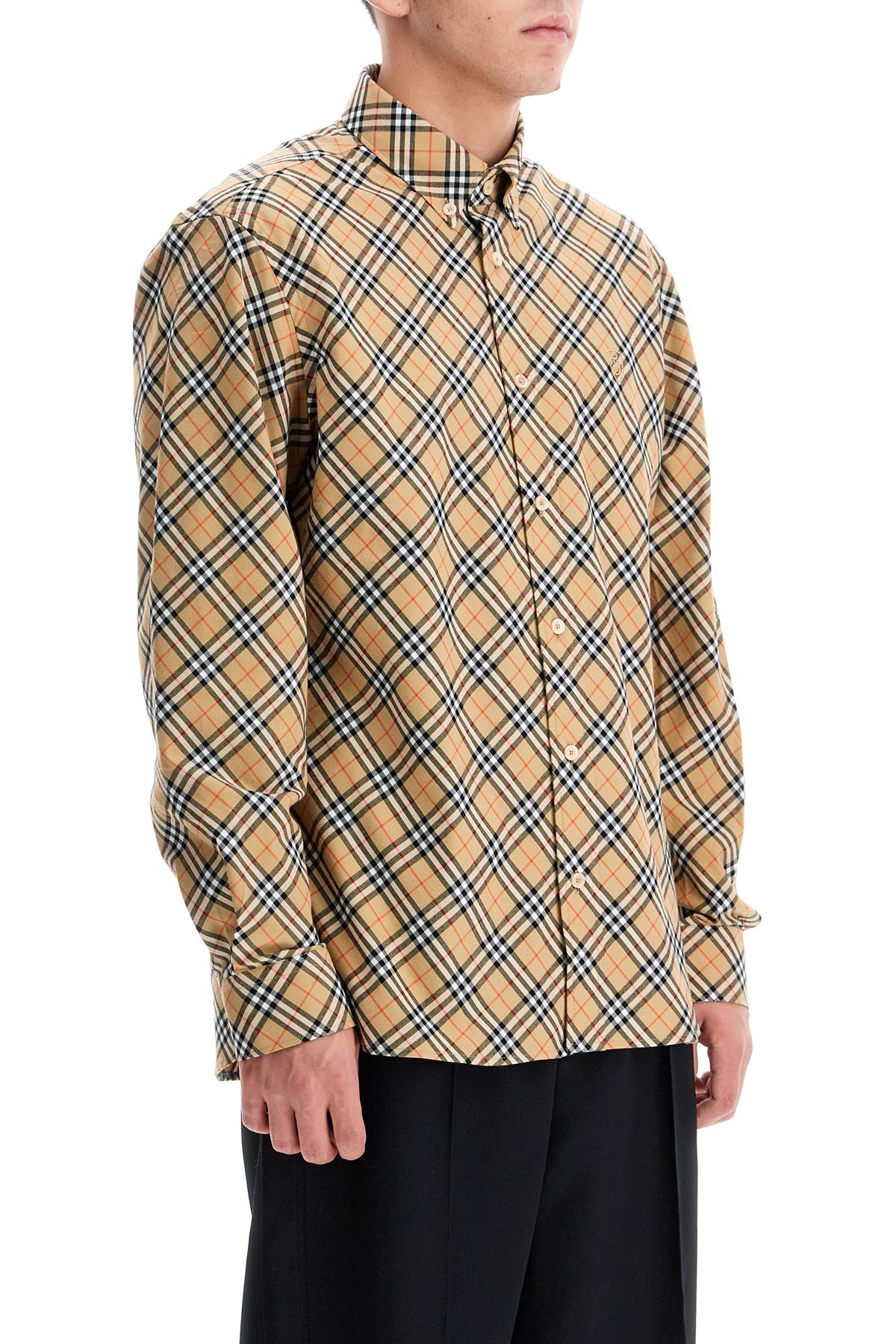 Burberry ered cotton shirt - VivaceVenus