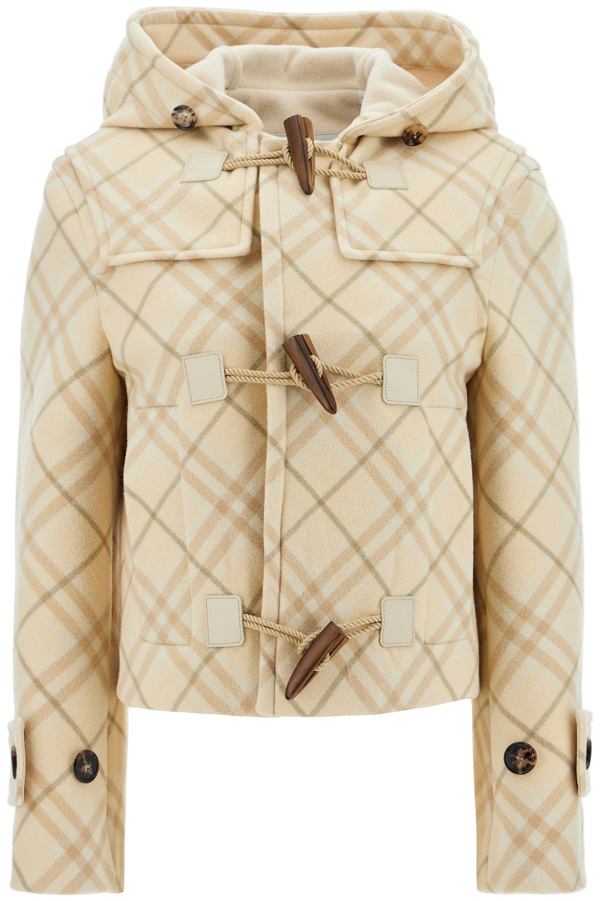 Burberry 'montgomery cropped in wool and cash - VivaceVenus