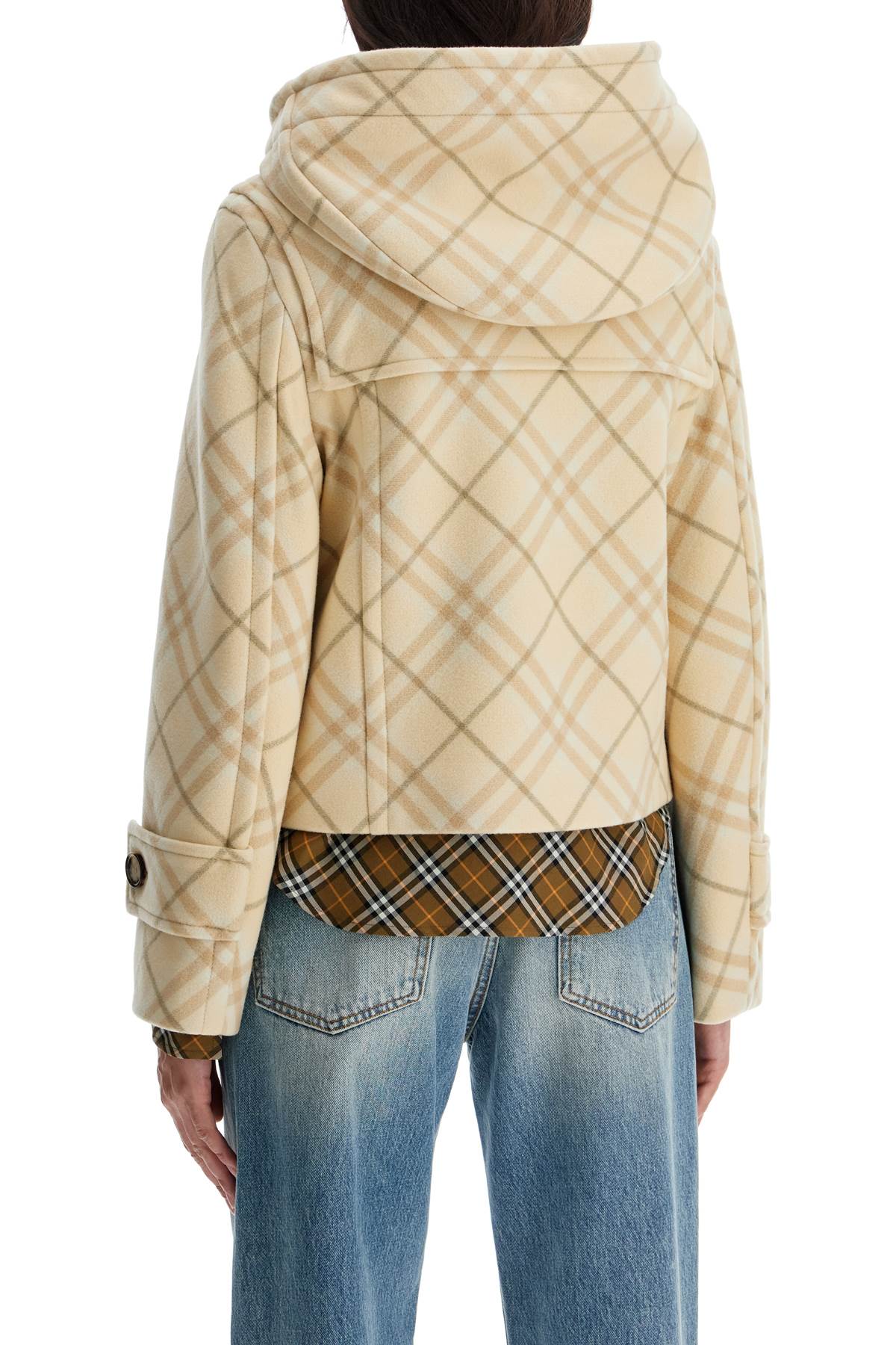 Burberry 'montgomery cropped in wool and cash - VivaceVenus