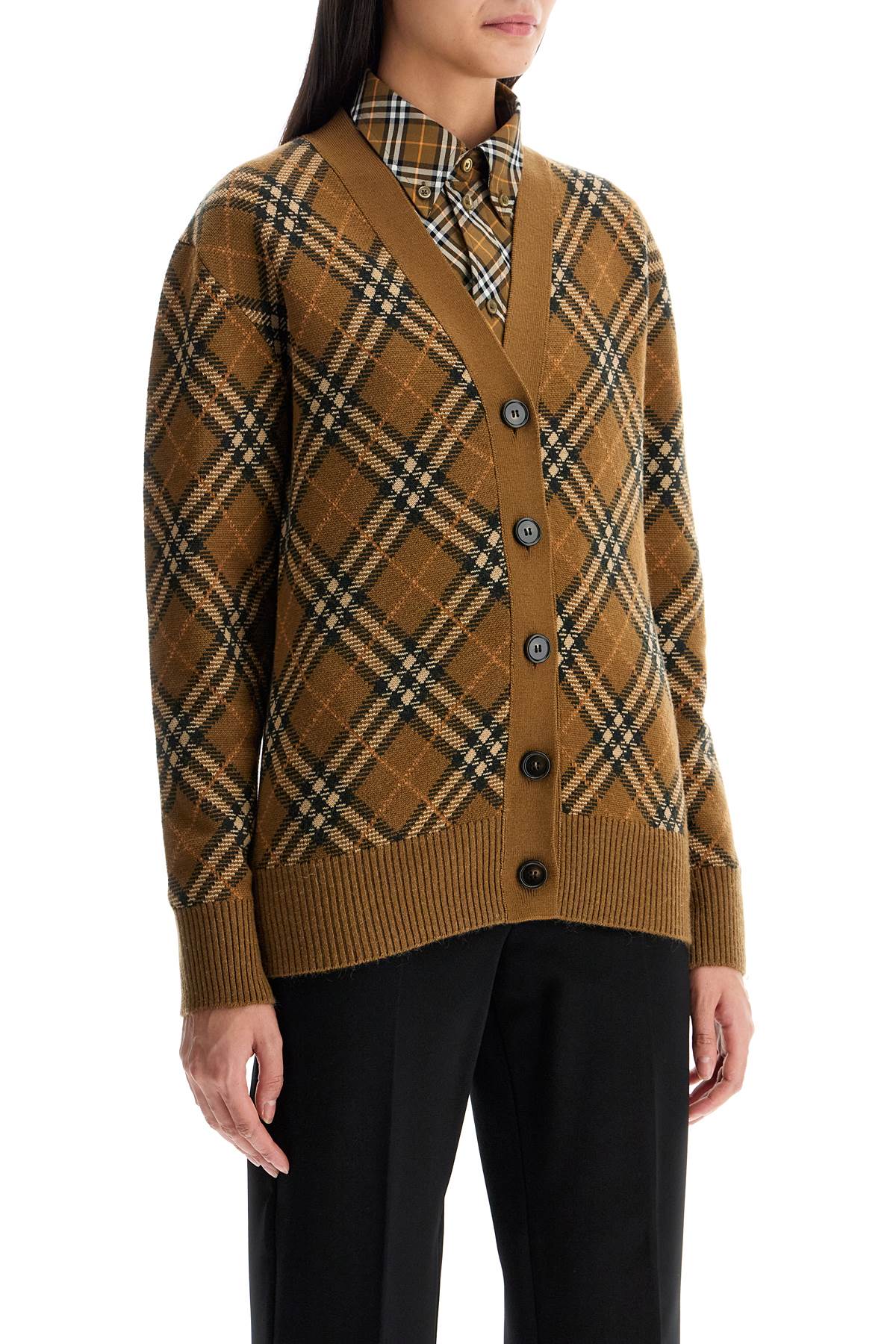 Burberry ered wool and mohair cardigan sweater - VivaceVenus