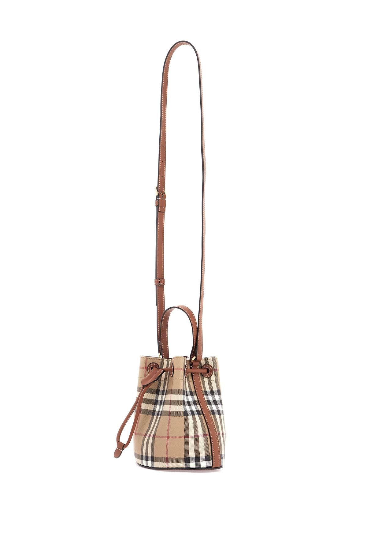 Burberry ered\n\ncheckered mini bucket bag - VivaceVenus