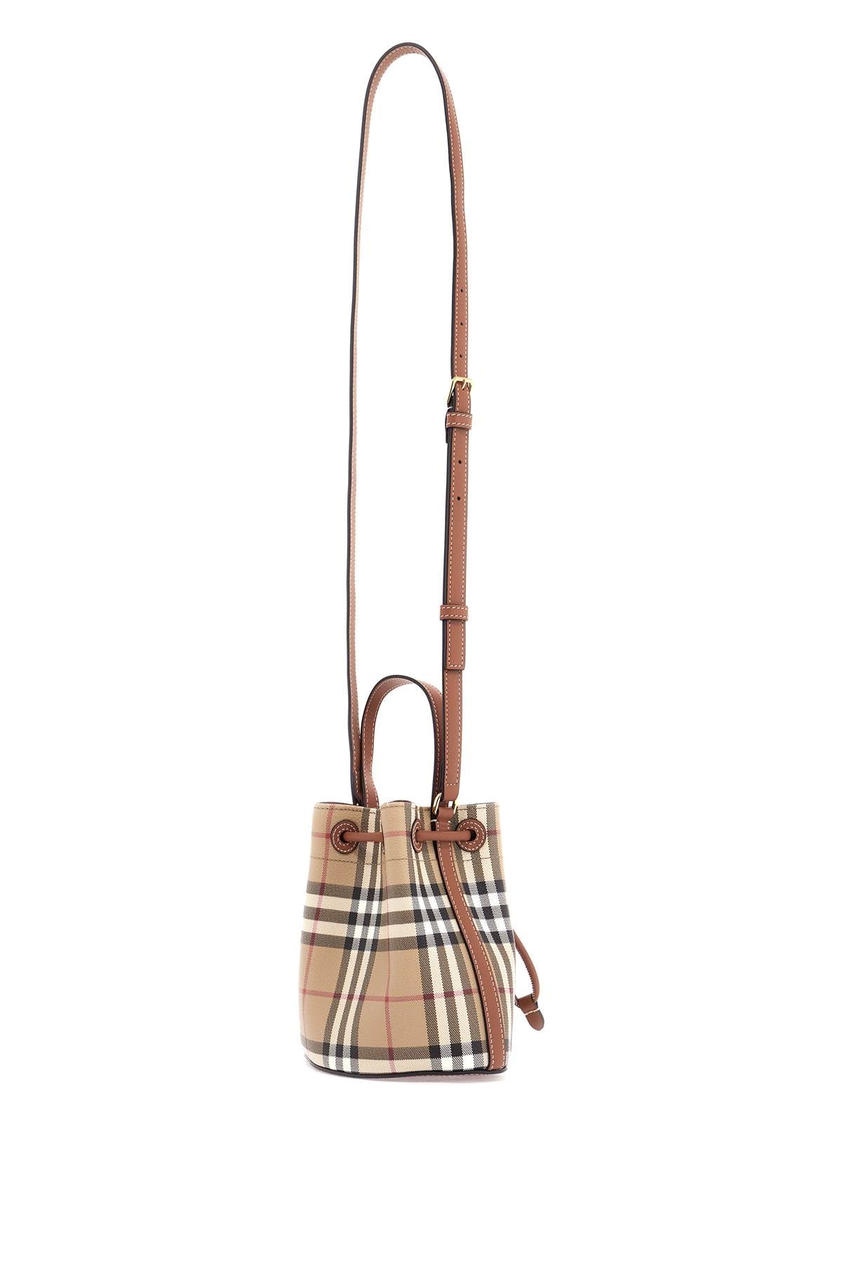 Burberry ered\n\ncheckered mini bucket bag - VivaceVenus