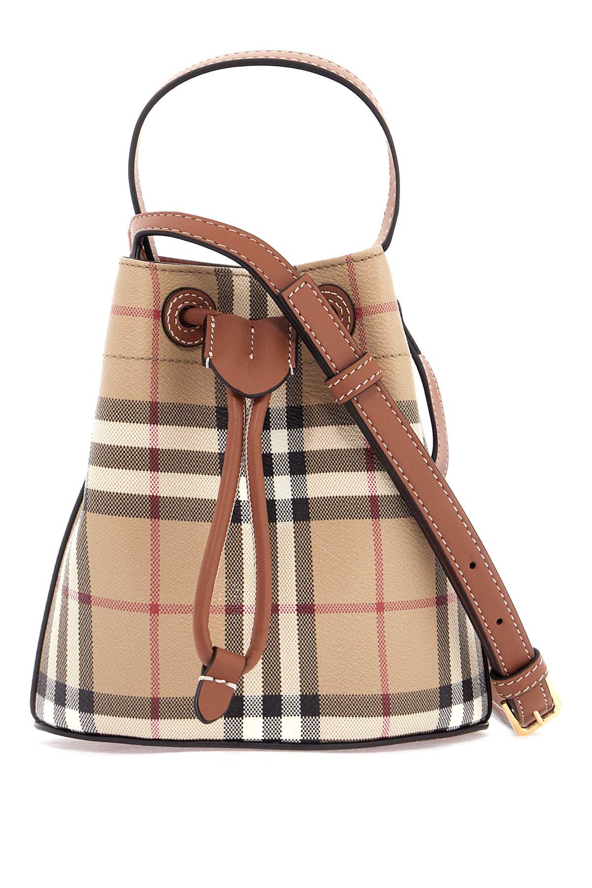 Burberry ered\n\ncheckered mini bucket bag - VivaceVenus