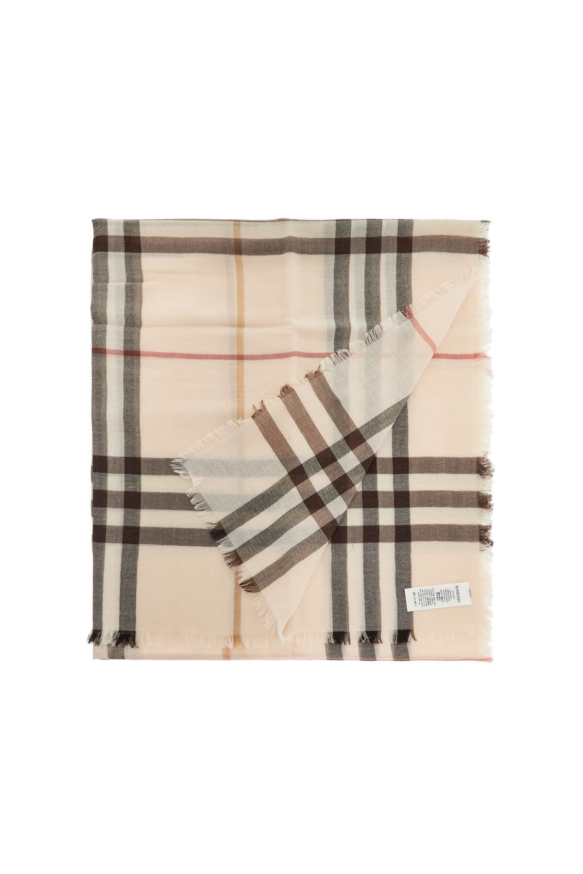 Burberry ered wool scarf for men and women - VivaceVenus