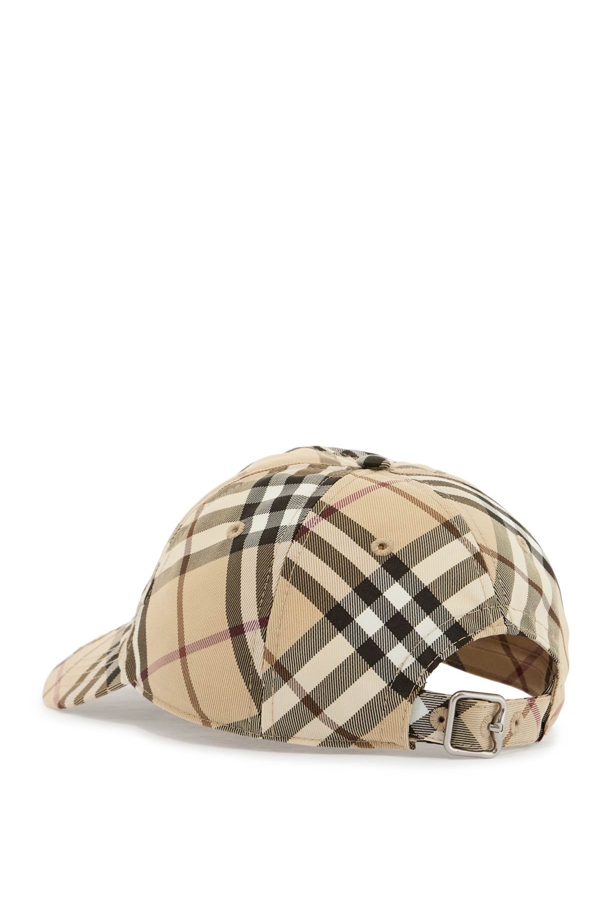 Burberry ered\n\ncheckered baseball cap - VivaceVenus