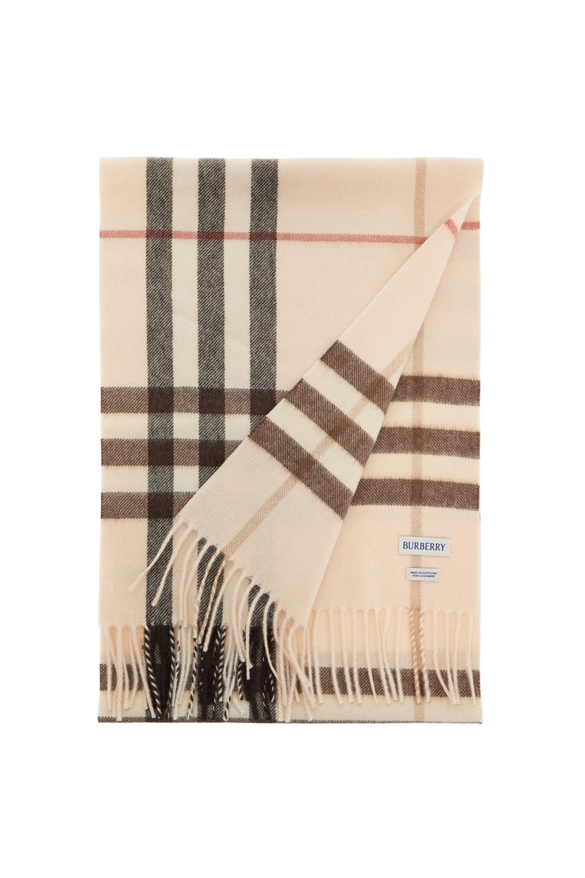 Burberry check cashmere scarf - VivaceVenus