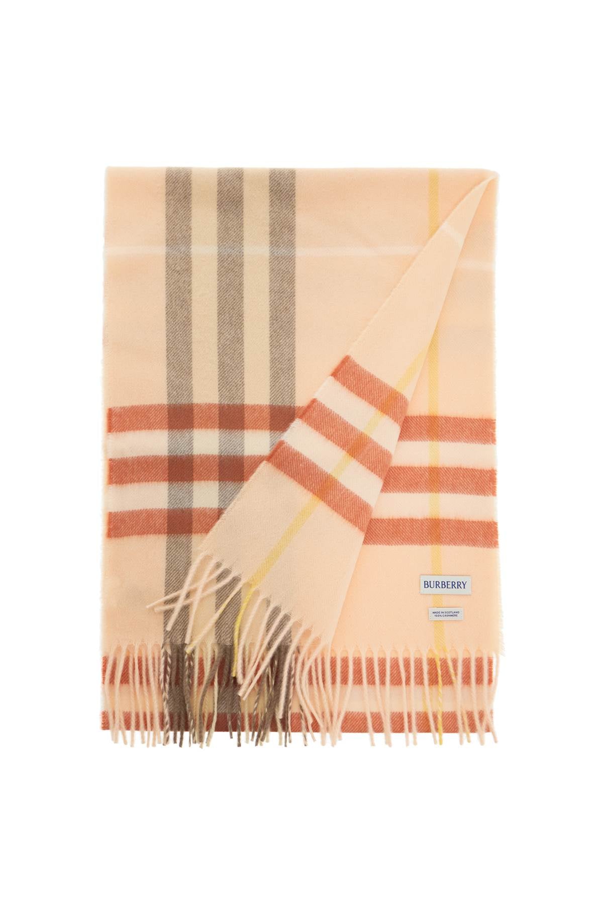 Burberry ered scarf in cashmere - VivaceVenus