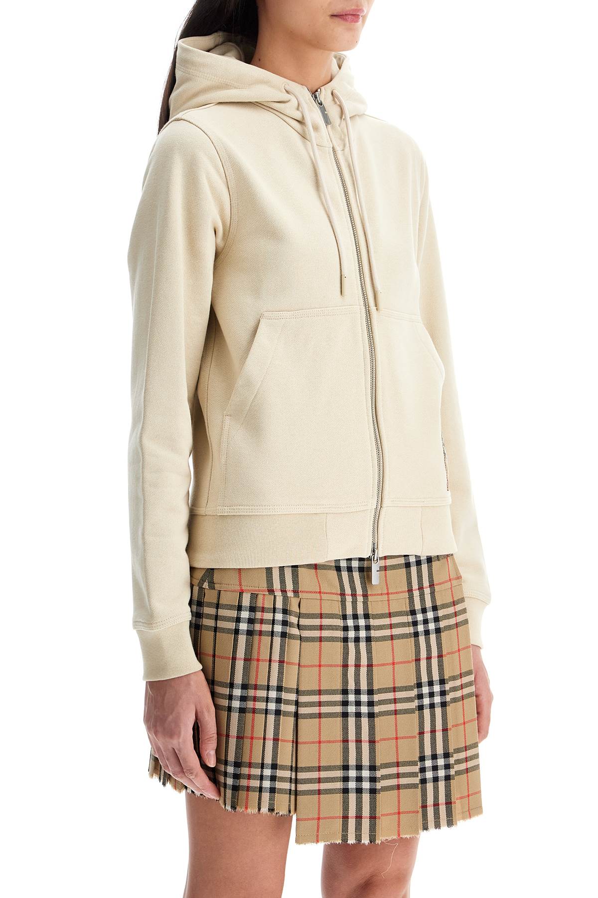 Burberry hooded full zip sweatshirt - VivaceVenus