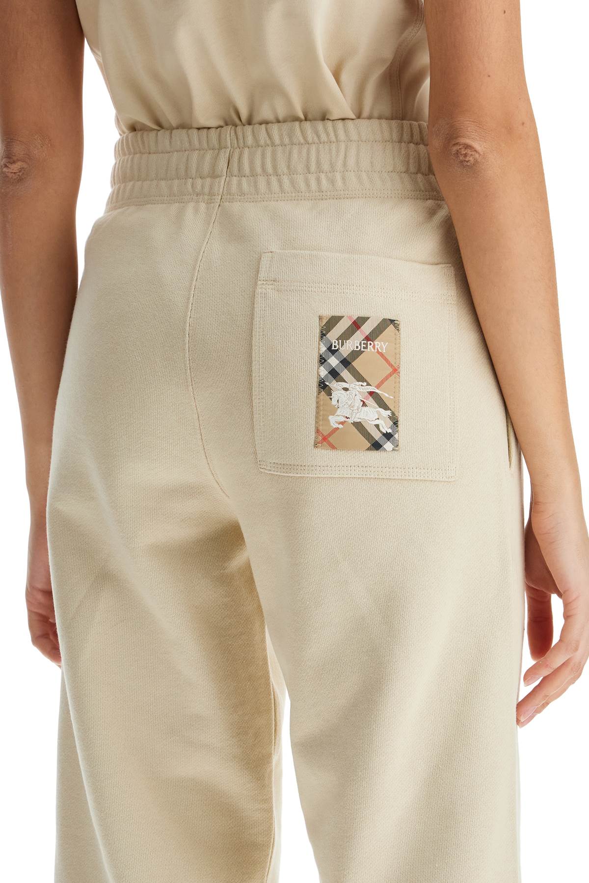 Burberry joggers with patch logo - VivaceVenus